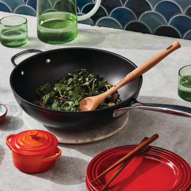 Le Creuset Toughened Nonstick PRO Stir-Fry Pan 1 Le Creuset Toughened Nonstick PRO Stir-Fry Pan