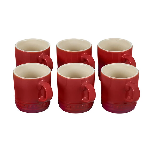 Le Creuset London Espresso Mugs, Set Of 6 2 Le Creuset London Espresso Mugs, Set Of 6 - Image 2