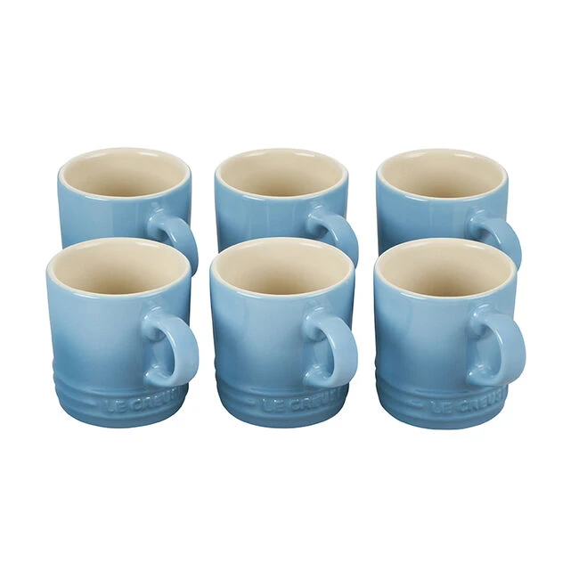 Le Creuset London Espresso Mugs, Set Of 6 4 Le Creuset London Espresso Mugs, Set Of 6 - Image 4