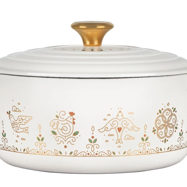 Le Creuset Noël Collection 12 Days Of Christmas Round Dutch Oven 6 Le Creuset Noël Collection 12 Days Of Christmas Round Dutch Oven - Image 6