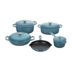 Le Creuset Signature Enameled Cast Iron 9-Piece Cookware Set 6 Le Creuset Signature Enameled Cast Iron 9-Piece Cookware Set -Le Creuset ecom2301 917ss