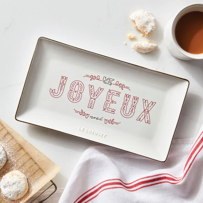 Le Creuset Noël Collection Hostess Tray 1 Le Creuset Noël Collection Hostess Tray