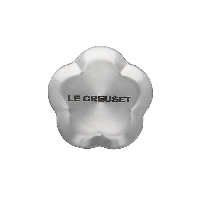Le Creuset Stainless Steel Flower Knob 1 Le Creuset Stainless Steel Flower Knob