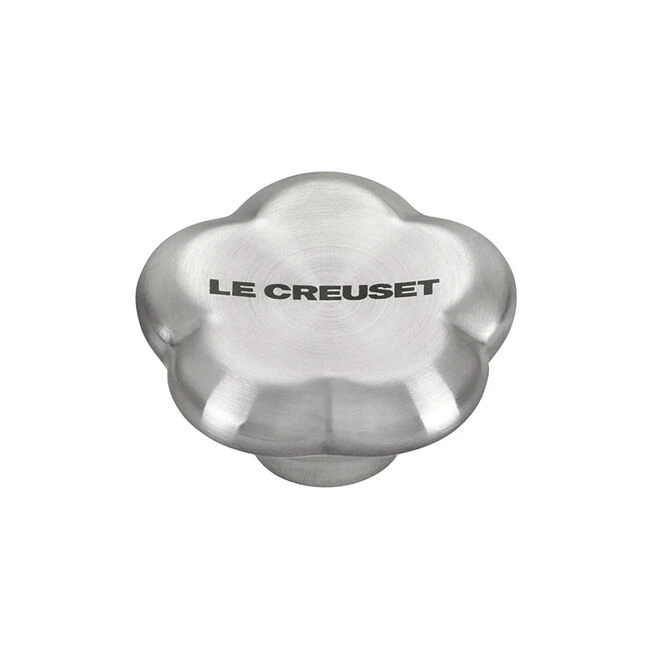 Le Creuset Stainless Steel Flower Knob 2 Le Creuset Stainless Steel Flower Knob - Image 2