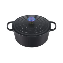 Le Creuset Round Dutch Oven With Iridescent Knob 5 Le Creuset Round Dutch Oven With Iridescent Knob -Le Creuset ls2501 2620si