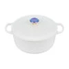 Le Creuset Round Dutch Oven With Iridescent Knob