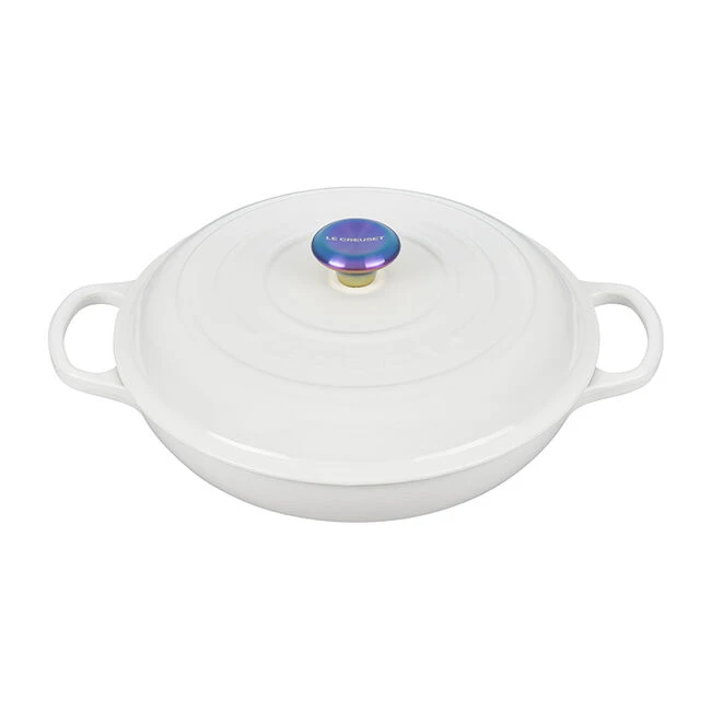 Le Creuset Braiser With Iridescent Knob 3 Le Creuset Braiser With Iridescent Knob - Image 3