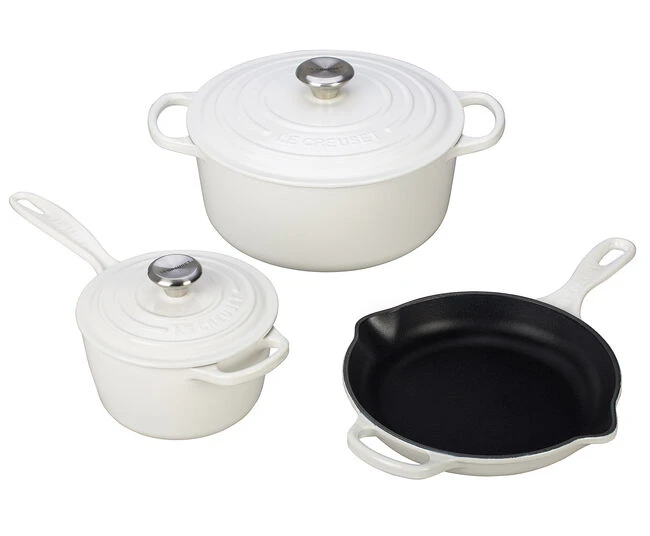 Le Creuset Signature Enameled Cast Iron 5-Piece Cookware Set 7 Le Creuset Signature Enameled Cast Iron 5-Piece Cookware Set - Image 7