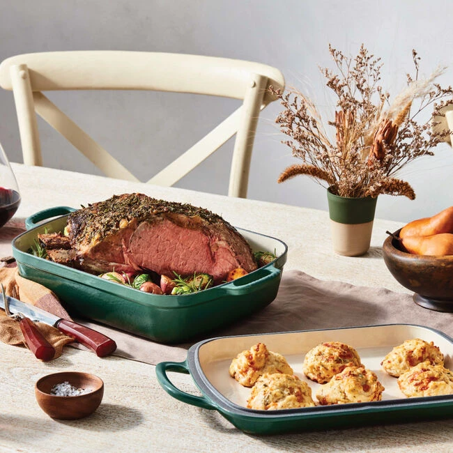 Le Creuset Signature Multifunction Roaster With Sheet Pan Lid 1 Le Creuset Signature Multifunction Roaster With Sheet Pan Lid