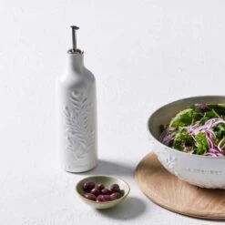 Le Creuset Olive Branch Collection Olive Oil Cruet 10 Le Creuset Olive Branch Collection Olive Oil Cruet -Le Creuset ob oil g3