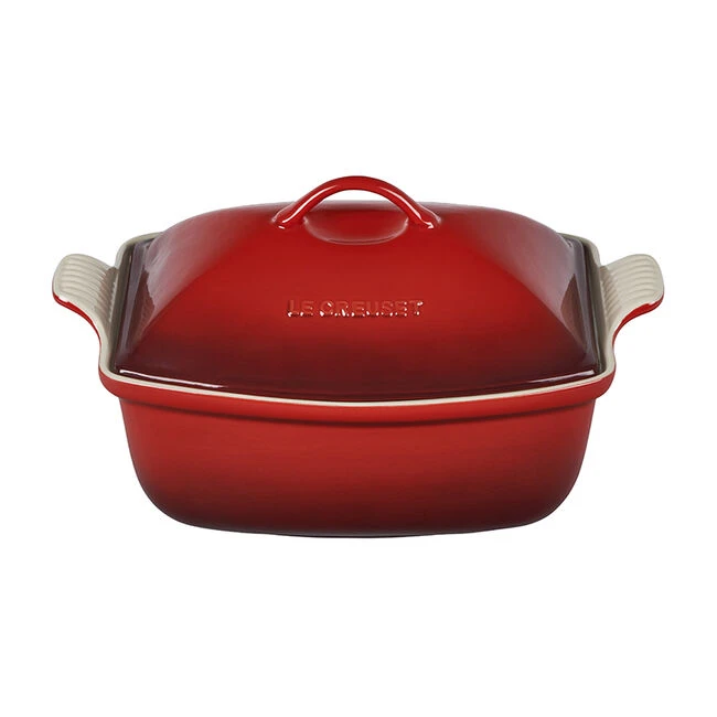 Le Creuset Heritage Deep Covered Rectangular Baker 9 Le Creuset Heritage Deep Covered Rectangular Baker - Image 9
