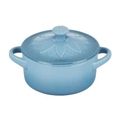 Le Creuset Mini Cocotte With Flower Lid 12 Le Creuset Mini Cocotte With Flower Lid -Le Creuset pg1160fl 1117