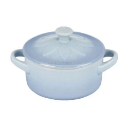Le Creuset Mini Cocotte With Flower Lid 11 Le Creuset Mini Cocotte With Flower Lid -Le Creuset pg1160fl 1142