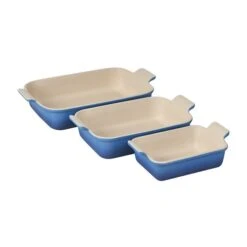 Le Creuset Heritage 3-Piece Rectangular Baking Dish Set 7 Le Creuset Heritage 3-Piece Rectangular Baking Dish Set -Le Creuset pg7942 0359