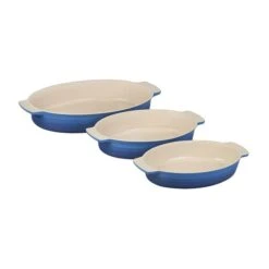 Le Creuset Classic 3-Piece Oval Baking Dish Set 9 Le Creuset Classic 3-Piece Oval Baking Dish Set -Le Creuset pg7943 0359