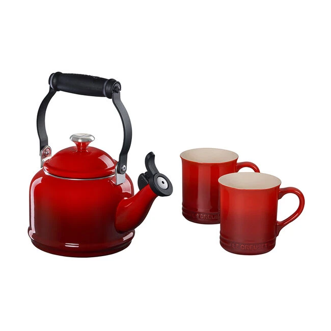 Le Creuset Demi Kettle And Mugs Set 3 Le Creuset Demi Kettle And Mugs Set - Image 3