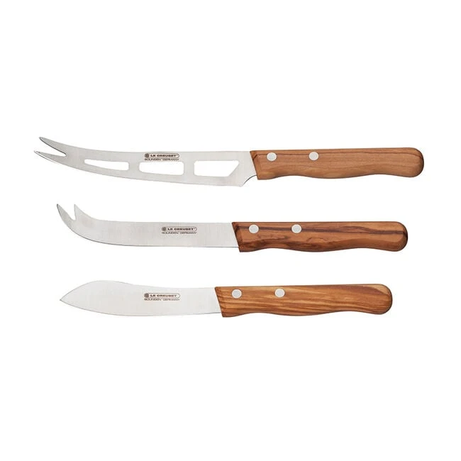 Le Creuset Cheese Knives, Set Of 3 4 Le Creuset Cheese Knives, Set Of 3 - Image 4