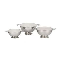 Le Creuset Stainless Steel 3-Piece Colander Set 6 Le Creuset Stainless Steel 3-Piece Colander Set -Le Creuset rs18823 collanders 1 lpr
