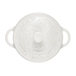 Le Creuset Olive Branch Collection Mini Cocotte 10 Le Creuset Olive Branch Collection Mini Cocotte -Le Creuset rs19446 pg1160ob 14mw 3 lpr
