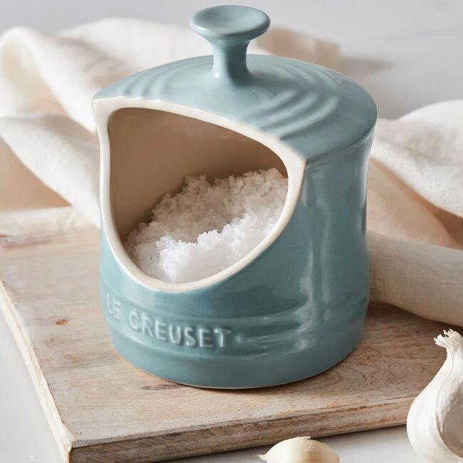 Le Creuset Salt Crock 1 Le Creuset Salt Crock