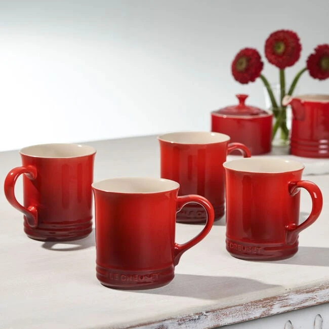 Le Creuset Mugs, Set Of 4 2 Le Creuset Mugs, Set Of 4 - Image 2