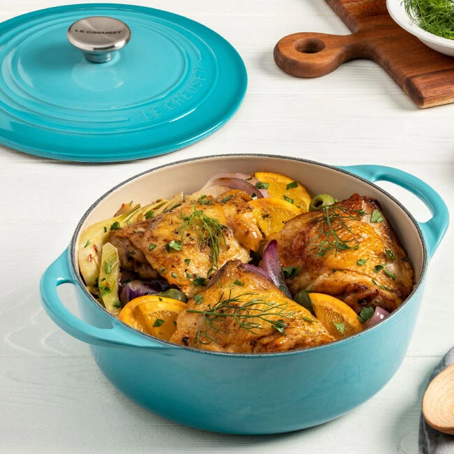 Le Creuset Shallow Round Oven 1 Le Creuset Shallow Round Oven