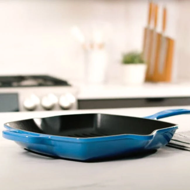 Le Creuset Signature Square Skillet Grill 2 Le Creuset Signature Square Skillet Grill - Image 2