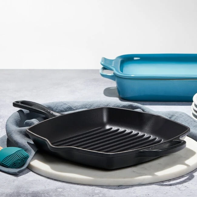 Le Creuset Signature Square Skillet Grill 8 Le Creuset Signature Square Skillet Grill - Image 8