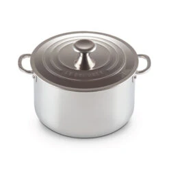 Le Creuset Signature Stainless Steel Stockpot 8 Le Creuset Signature Stainless Steel Stockpot -Le Creuset ss stockpot 7qt 2