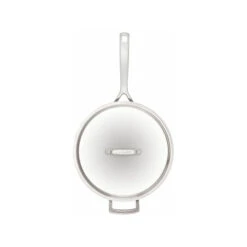 Le Creuset Classic Stainless Steel Sauté Pan With Lid 6 Le Creuset Classic Stainless Steel Sauté Pan With Lid -Le Creuset ssc5100 28 3