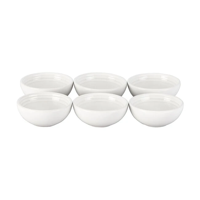 Le Creuset Pinch Bowls, Set Of 6 4 Le Creuset Pinch Bowls, Set Of 6 - Image 4