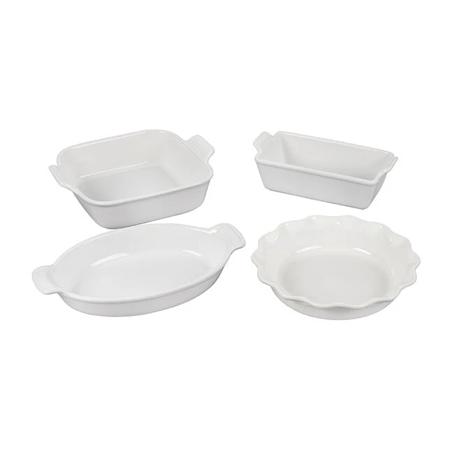 Le Creuset Heritage 4-Piece Bakeware Essentials Set 2 Le Creuset Heritage 4-Piece Bakeware Essentials Set - Image 2
