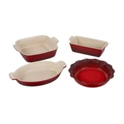 Le Creuset Heritage 4-Piece Bakeware Essentials Set 7 Le Creuset Heritage 4-Piece Bakeware Essentials Set -Le Creuset st01007000060002