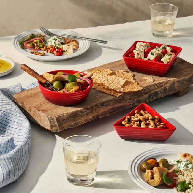 Le Creuset Tapas Dishes, Set Of 3 1 Le Creuset Tapas Dishes, Set Of 3