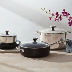 Le Creuset Toughened Nonstick PRO Saute Pan 10 Le Creuset Toughened Nonstick PRO Saute Pan -Le Creuset tnsp saute g1